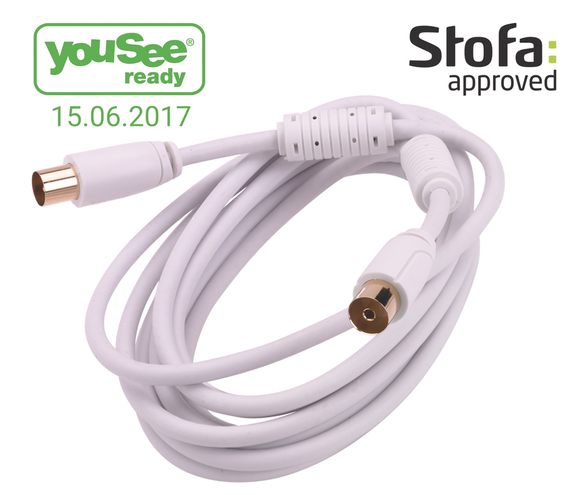 Triax coax han/hun 3,0 m