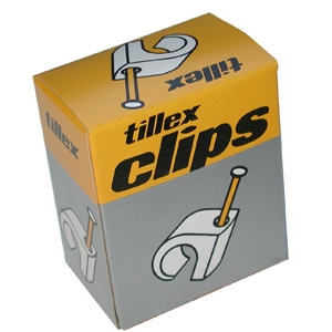 Tillex clips C19-23 Sort <br> 45mm