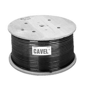 CAVEL 11/48L <br> Jordkabel Sort 500 Mtr.