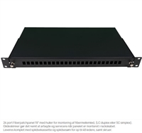 FIBER PATCHPANEL 24 PORT (LC DUPLEX)