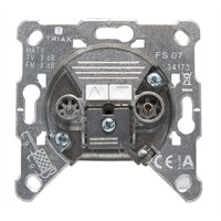 FS 07 outlet TV/FM Sløjfedåse