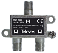 Televes 2-fordeler<br>ref. 4530