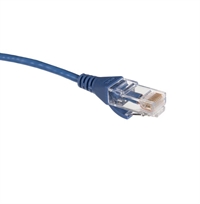 QFLEX 0,5 METER NETVÆRKSKABEL KATEGORI 6, BLÅ