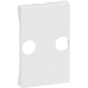 TD Dækplade Hvid Fuga 50x77 2xHuller