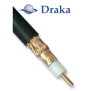 Jordkabel Coax3 CT33S. <br> 3,3/13,5 Draka