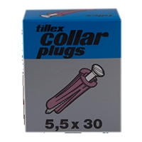 Tillex plugs 5,5x30  KP<br> Lilla 100 stk.