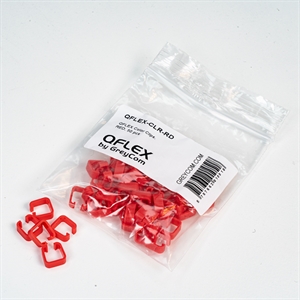 QFLEX COLOR markering, RØD, 50 styk